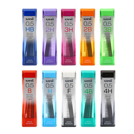 Japan Uni Mitsubishi|202ND|NanoDia|Nano lead|0.3mm|0.5mm|0.7mm|0.9mm