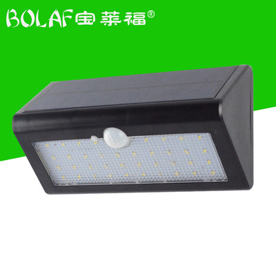 Cross border solar energy Wall lamp Garden Courtyard 38LED Super bright waterproof human body Induction lamp Manufactor Direct selling