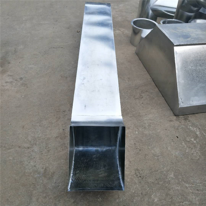 厂家生产镀锌方管白铁皮风管加工焊接环保满焊方管制作非标大小
