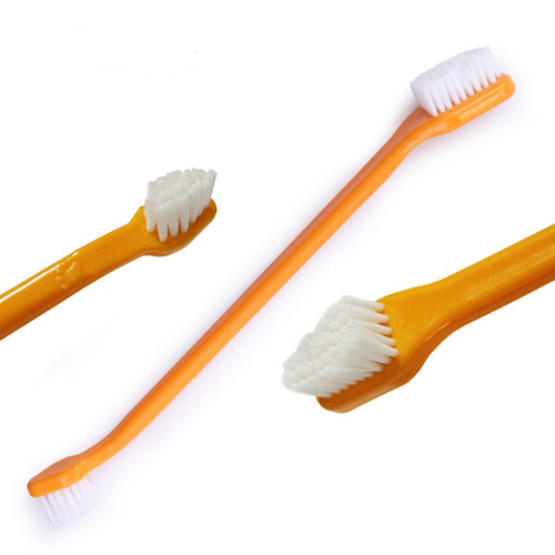 Pet supplies cat and dog toothbrush and toothpaste set dog dental care oral cleaning pet toothpaste