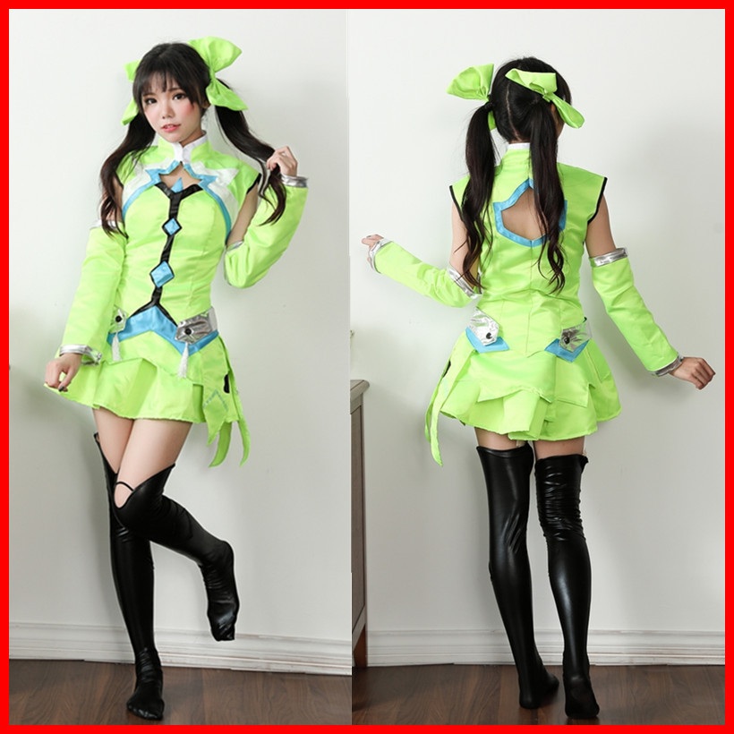 手游 孙尚香 初始版 千金重弩COS服新款COSPLAY动漫服装批发