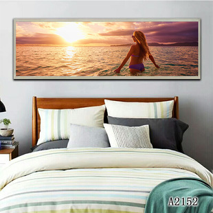 Customized Nordic Canvas Decorative Inkjet Canvas Frameless Painting Hotel Decoration Human Body Beauty Decoration Bedside Hanging Painting