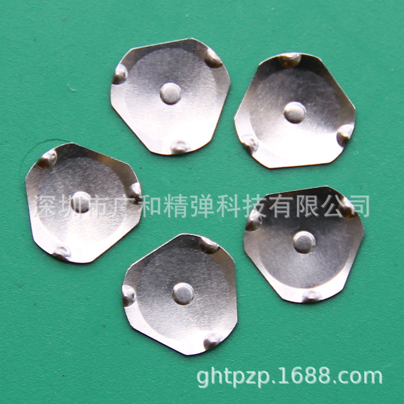 锅仔片厂家直产直销品优价廉直径8MM金属弹片锅仔片不锈钢弹片