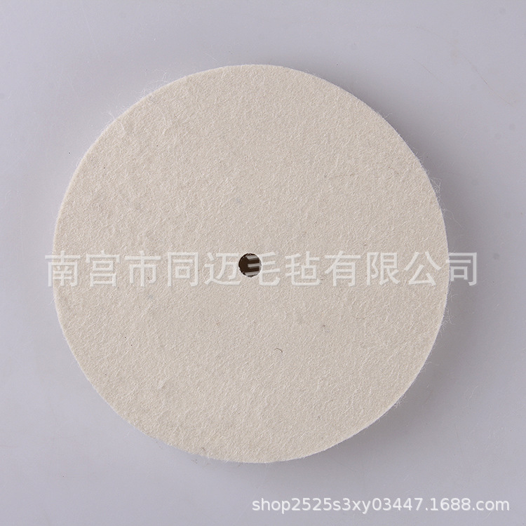 大量供应 高密度不锈钢羊毛轮 抛光毛毡轮 吸油密封羊毛毡垫