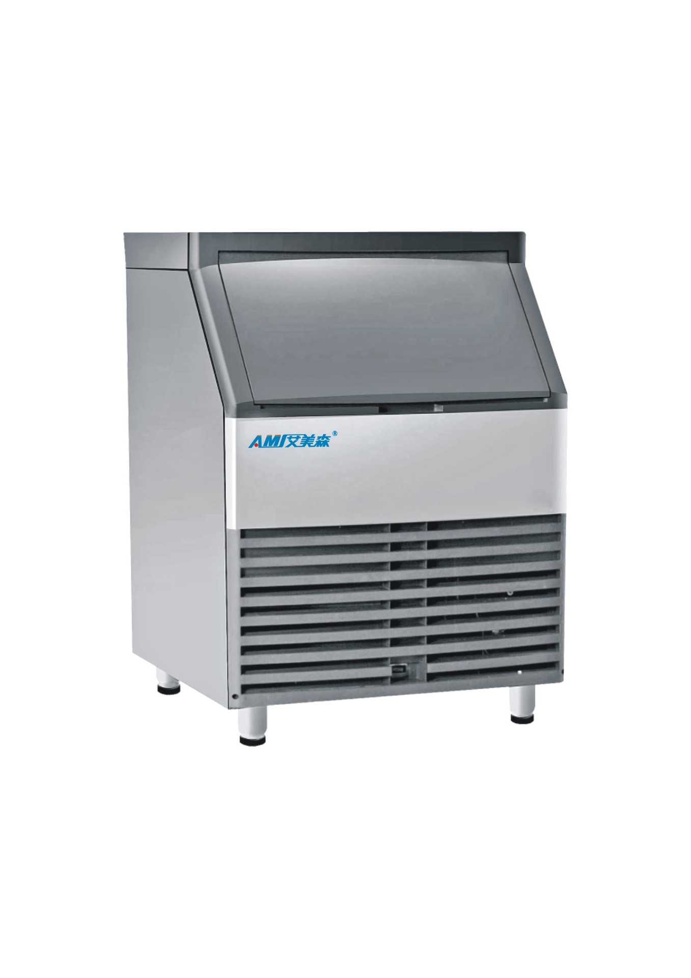 IS-150F/S艾美森制冰机 一体式小型制冰机 商用风冷水冷制冰机