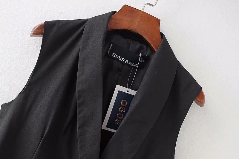 Gilet femme en Mélange de coton - Ref 3318025 Image 3