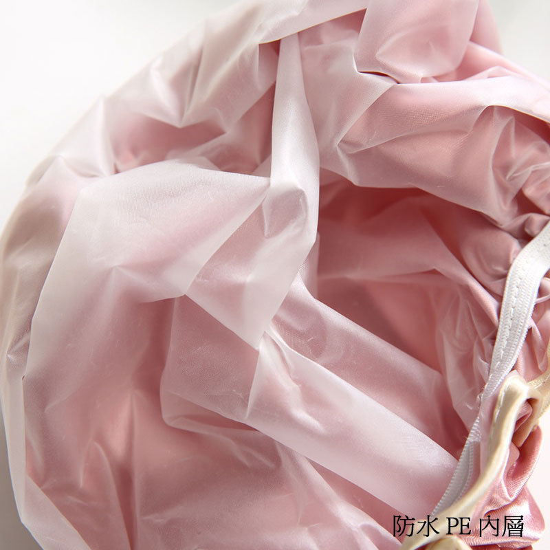 Gorro de ducha impermeable extra grande de doble capa para hombres y mujeres adultos gorro de baño ducha cocina a prueba de aceite a prueba de humo