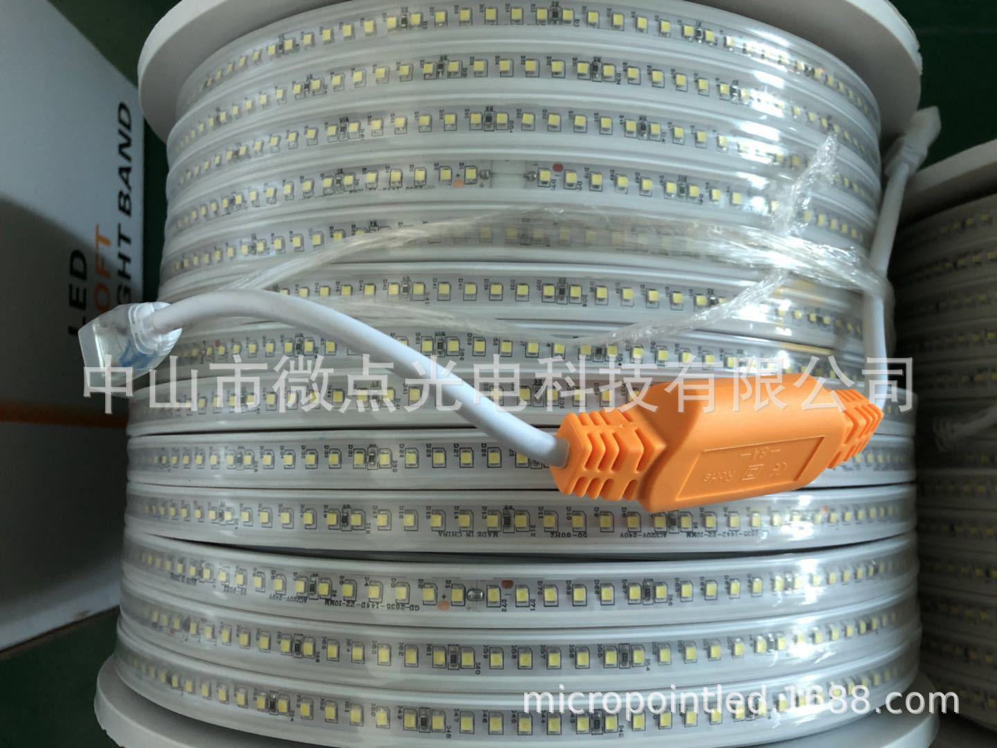 144珠 高亮LED灯带 2835单排220v高压工程软灯条 抗低温严寒灯带-阿里巴巴