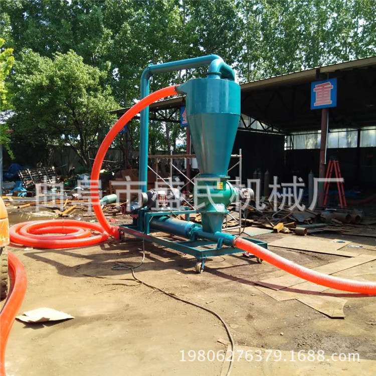 多功能的风力软管吸粮机生产厂家 粮食倒仓装车快速风力吸粮机