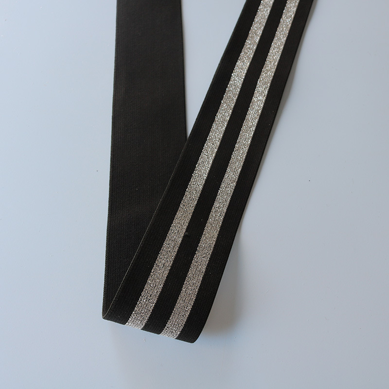 4cm * 검은 색 실버 줄무늬 * 43 미터 접시, 43 의 배수에 따라