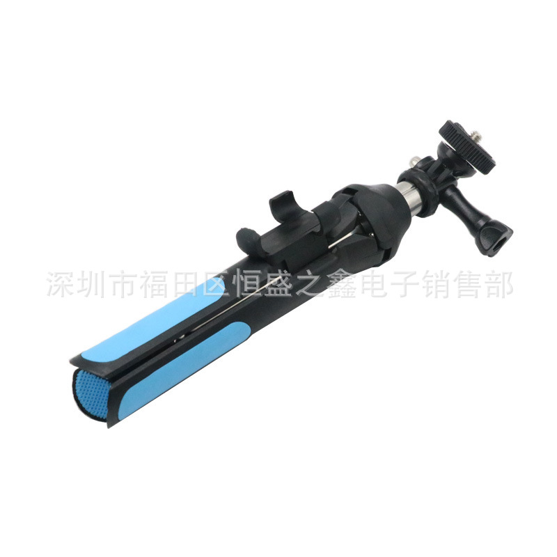Bluetooth Self-rod tripod Apply to oppo mobile phone currency live broadcast photograph Artifact multi-function mobile phone selfie