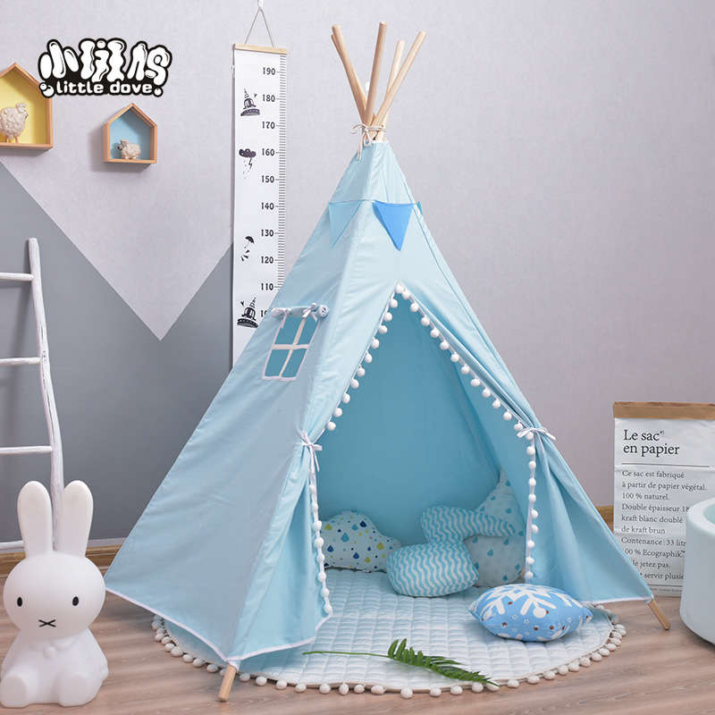 儿童帐篷室内游戏屋公主房家用宝宝睡觉帐篷儿童房装饰|ru