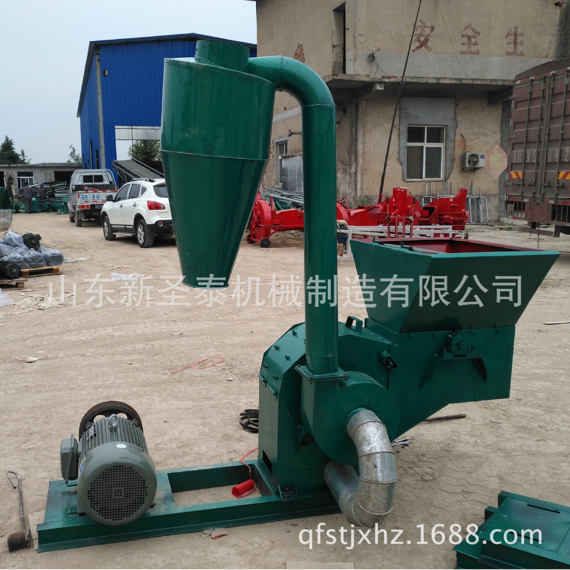 工作效率高的玉米芯粉碎机 超细饲料粉碎机 养殖饲料破碎机