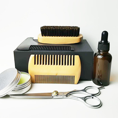 工廠直供男士胡子護理套裝胡子膏胡須油胡須造型護理套裝（貼牌）