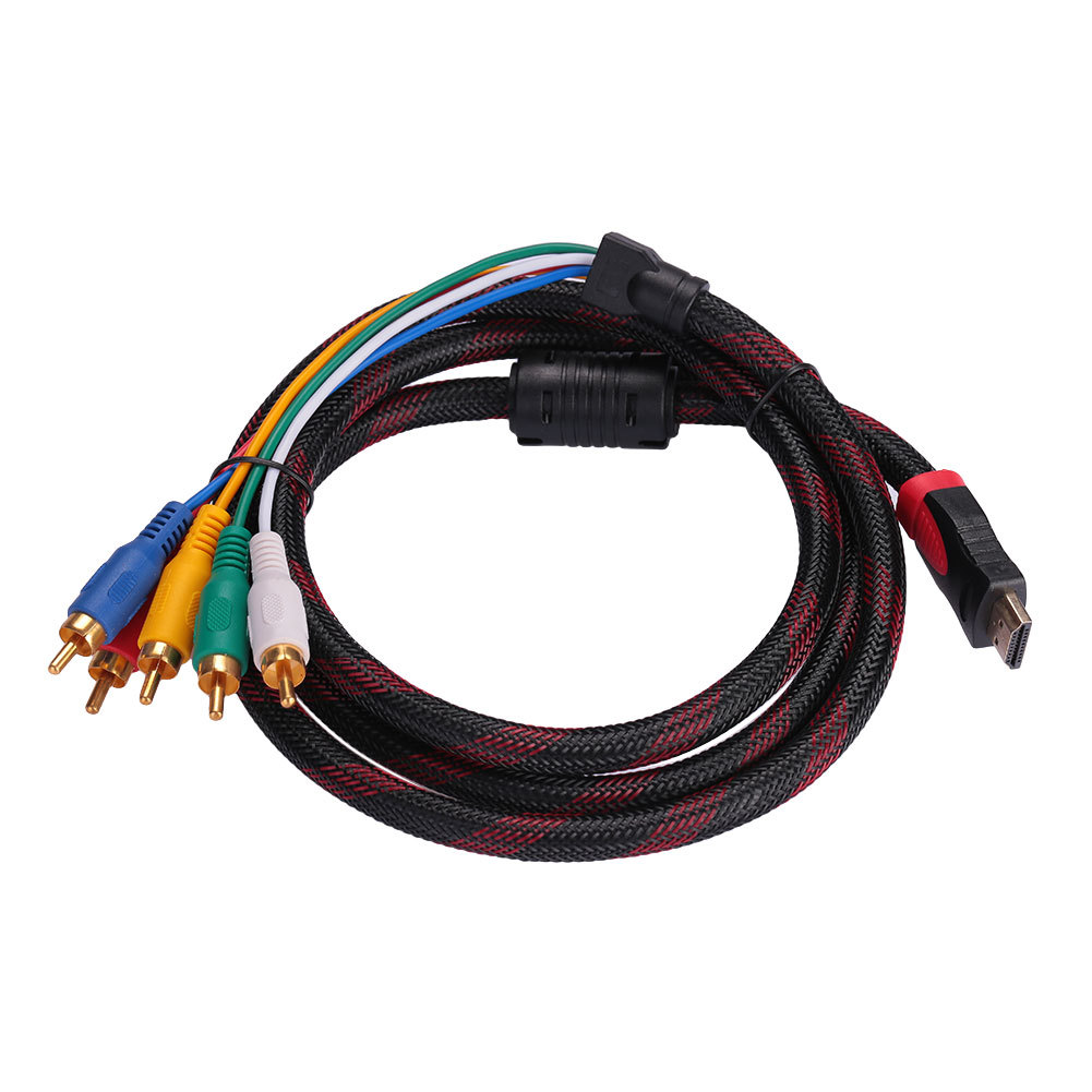 （中性）1.4 HDMI转AV色差 HDMI to 5RCA