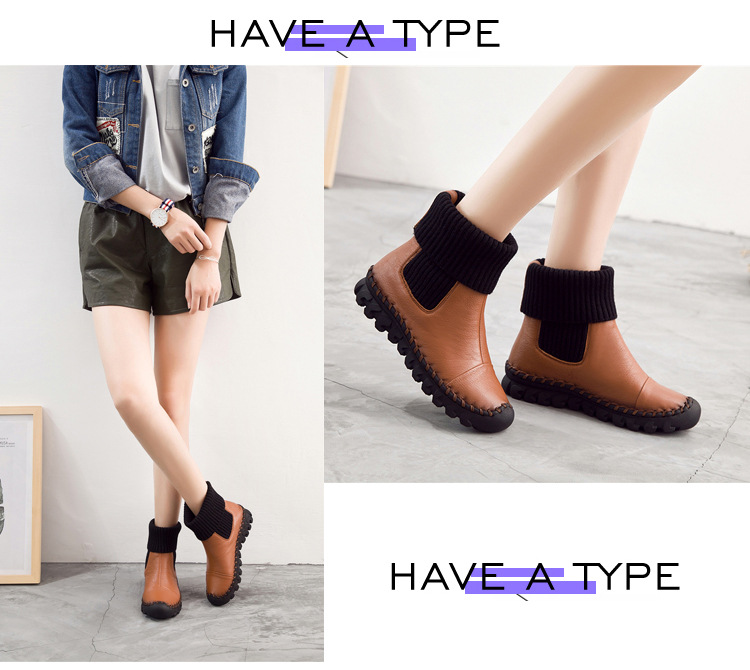 Bottes femme en En cuir - Ref 3355429 Image 16