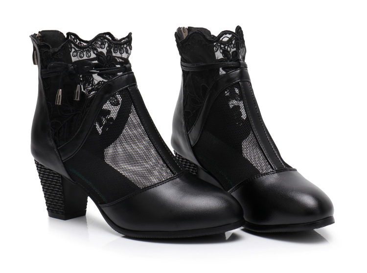 Bottes femme en En cuir - Ref 3354794 Image 15