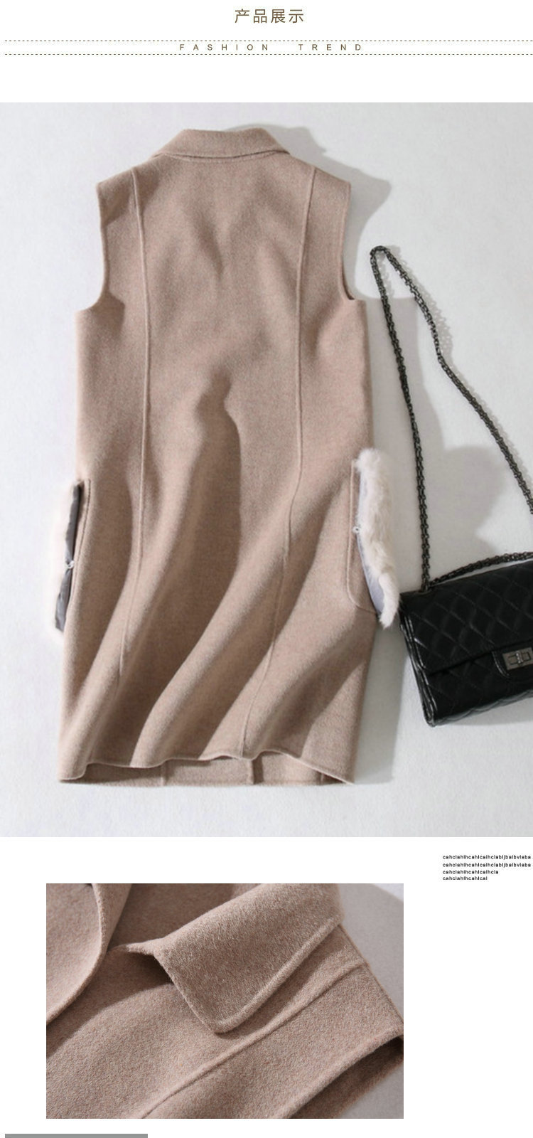 Gilet femme en Poilue - Ref 3317458 Image 13