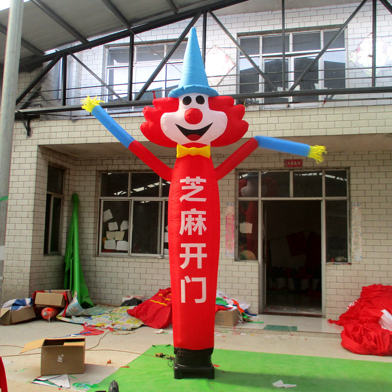 clown Air mold Cartoon Dancing star air model dance The opening celebration advertisement Air mold Wave clown Air mold