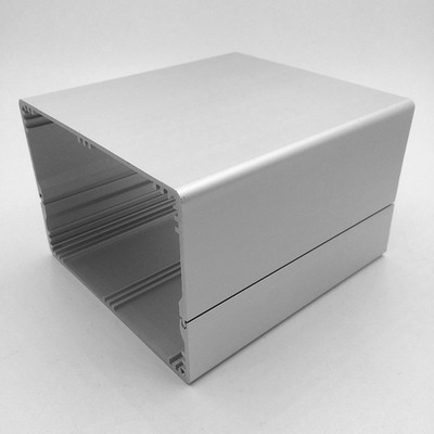 铝合金外壳铝型材壳体diy机箱pcb铝盒信号屏蔽盒电源仪表壳120x83|ru