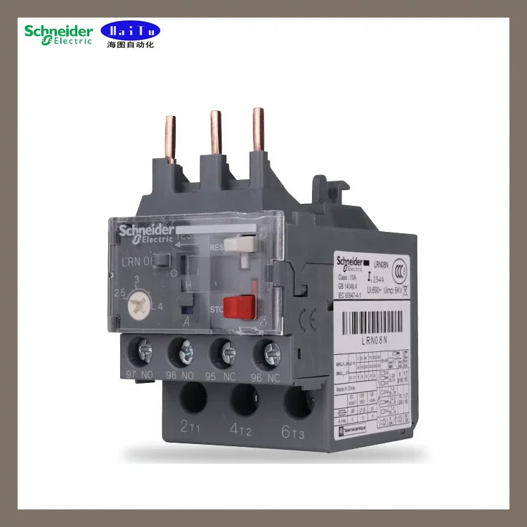 Подлинное реле температуры перегрева Schneider LRN01N 0.1-0.16A вместо LRE01N