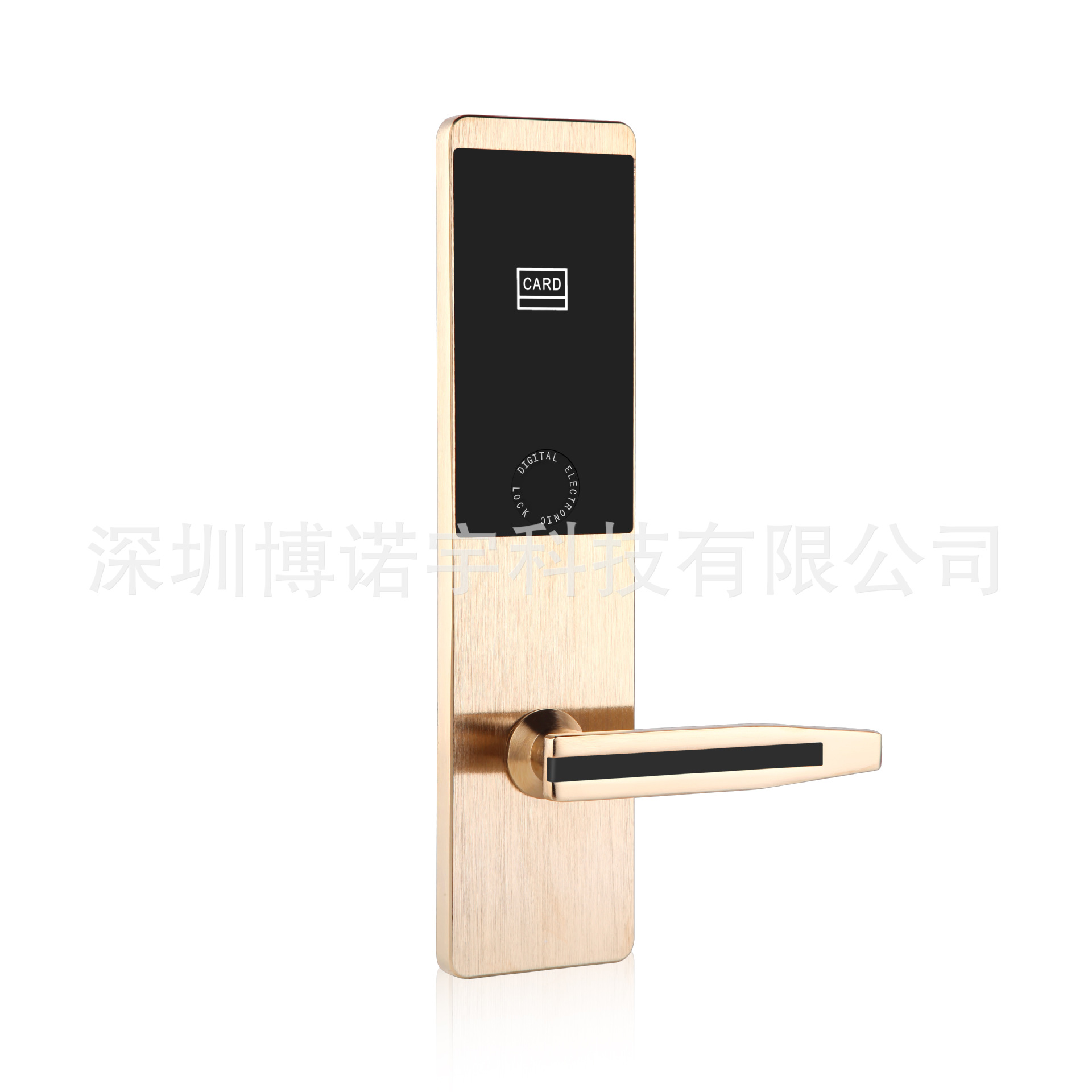 深圳厂家供应锌合金民宿公寓电子刷卡锁 酒店管理锁  RFID locks