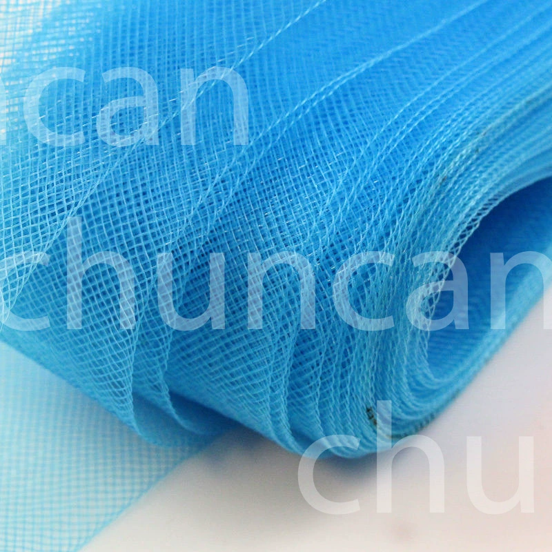 4cm elastic stretch mesh with horsehair fishbone tulle wedding Latin dance headpiece accessory