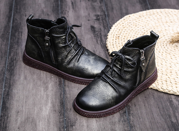 Bottes femme en En cuir - Ref 3355105 Image 18