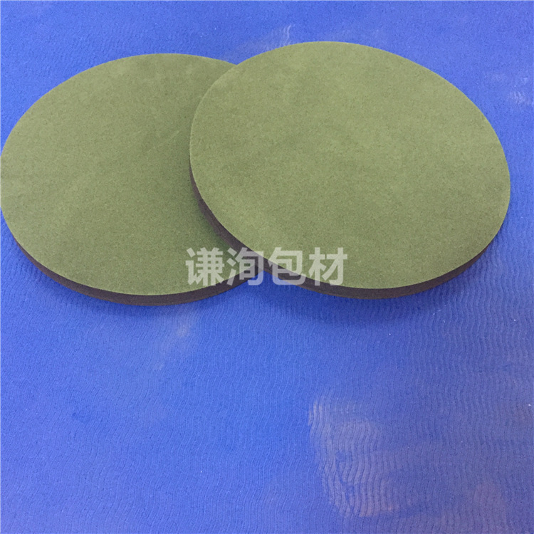 厂家 墨针线海绵植绒盘