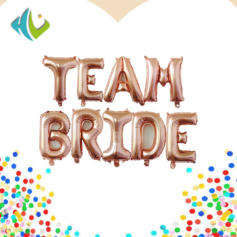 team bride  rose