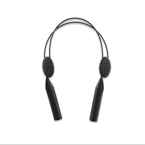 Glasses rope strap, adjustable glasses lanyard, sports glasses anti-slip ear hook cover to prevent eyes from falling off, silicone anti-slip cover