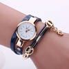 Fashionable swiss watch for leisure, quartz bracelet, wish, thin strap