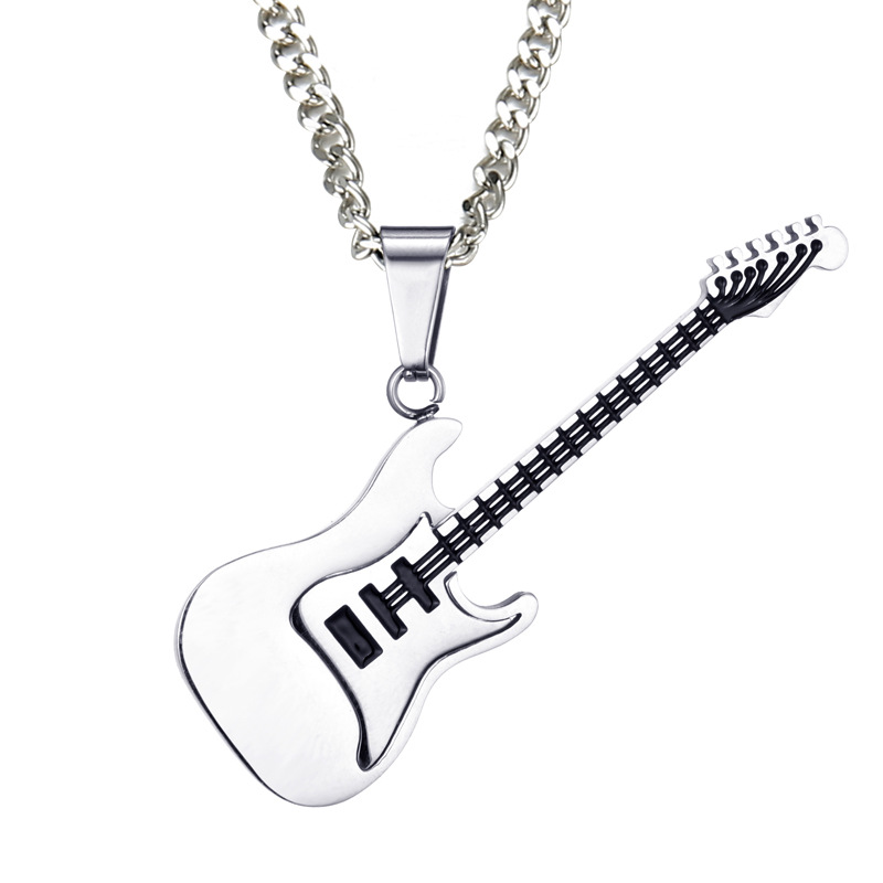 Guitar Pendant Necklace