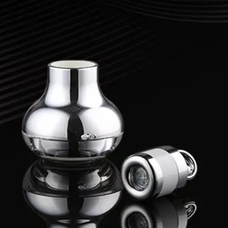 新款触感电动眼霜瓶亚克力瓶30g 50g吊拉环震动按摩仪器面膜瓶