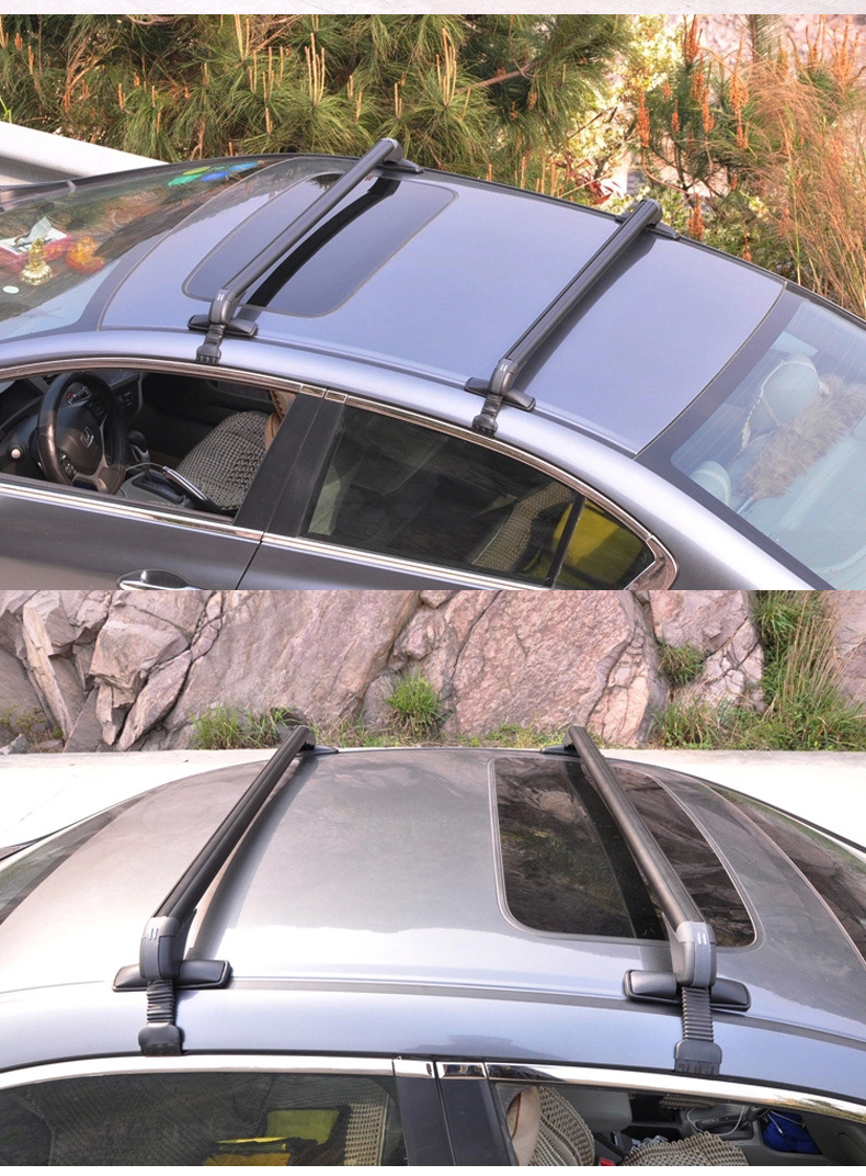 小轿车行李架横杆顶架