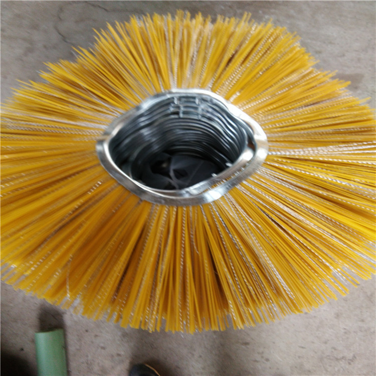 供应方形孔扫刷 耐磨扫路刷 扫雪刷 滚扫片 垃圾箱扫灰刷