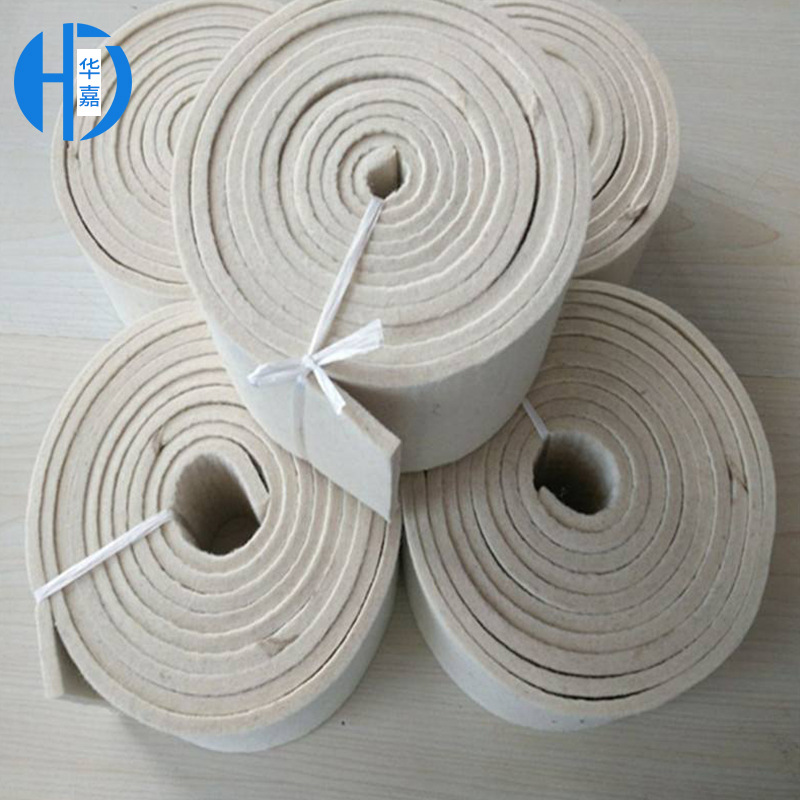 白色细白工业毛毡吸油毡实力厂家 定制外贸 现货工业毛毡纯羊毛毡