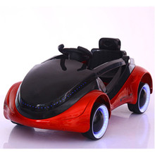 兒童電動車四輪遙控汽車可坐人小孩電動車帶遙控玩具車搖擺童車