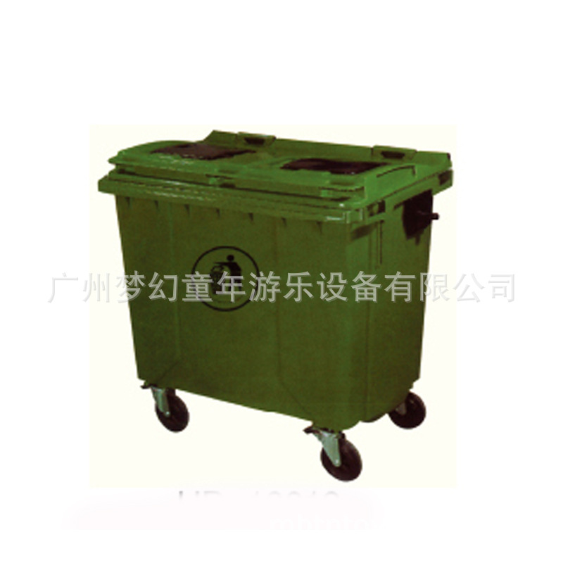 660L工程塑料垃圾桶 户外环保垃圾桶 户外垃圾桶 可移动垃圾桶