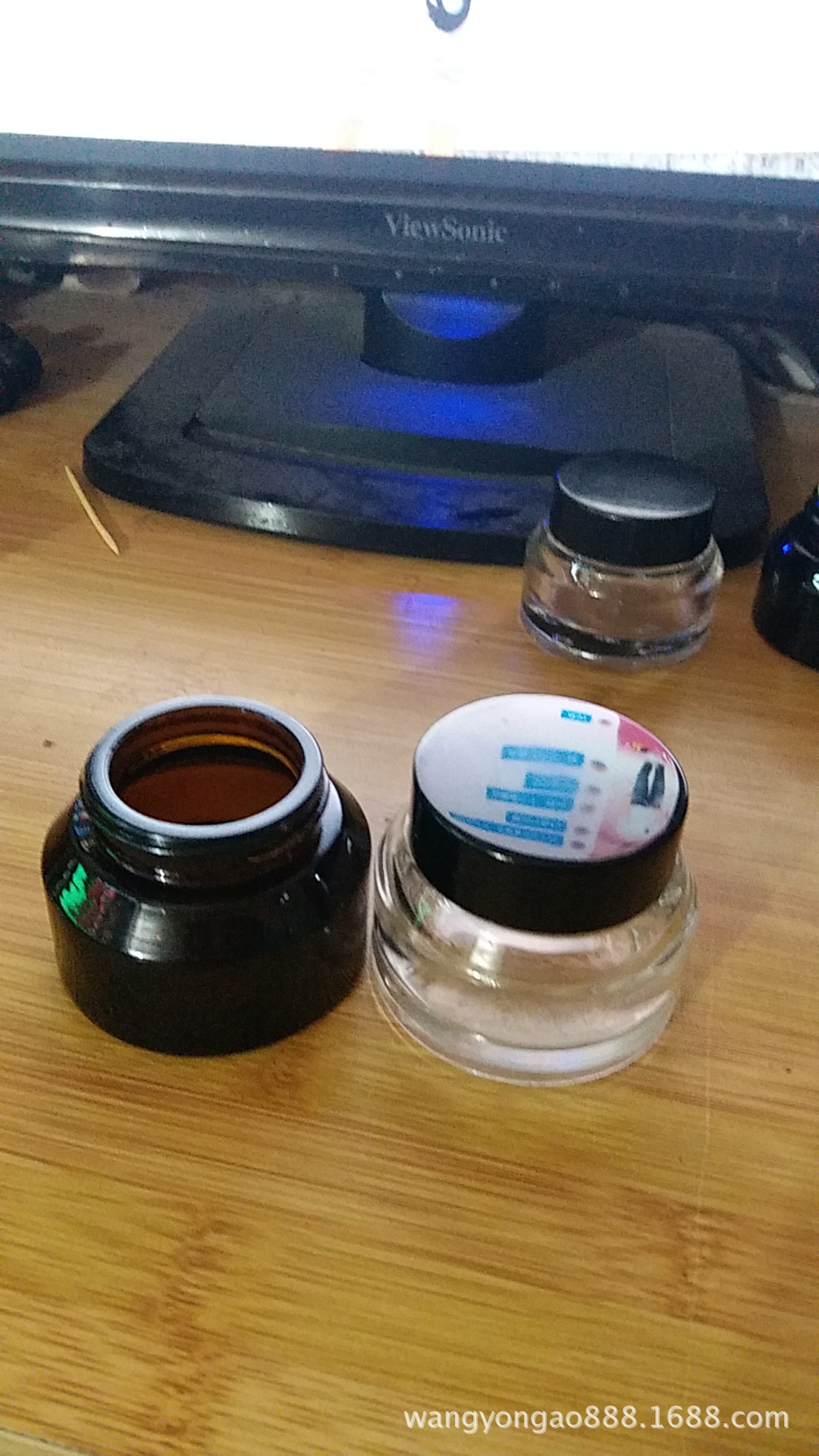 批发玻璃瓶 圆形指甲油瓶子 5ml玻璃指甲油空瓶   15ml指甲油瓶