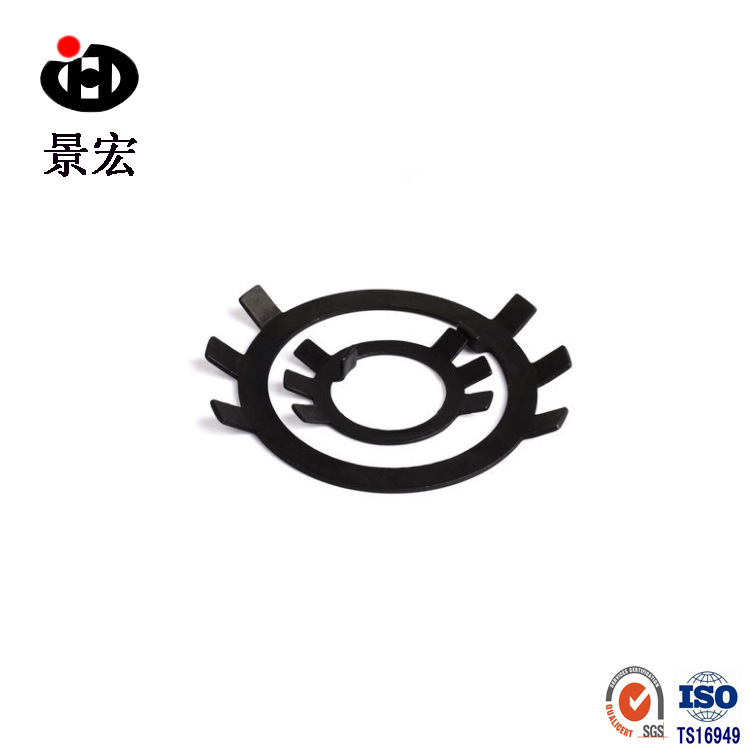 现货批发GB858止退垫 碳钢国标王八垫圆螺母用止动垫圈