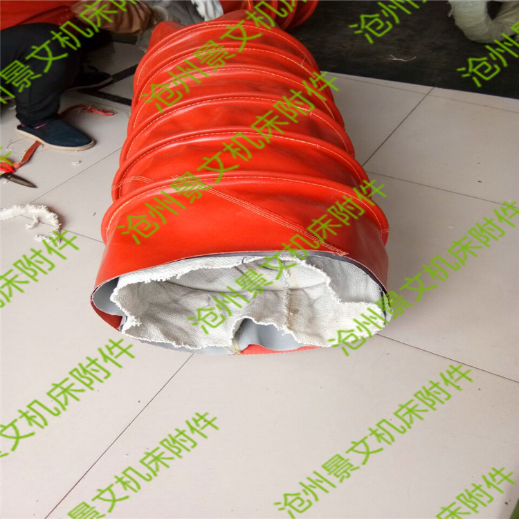 Chemical pipeline high temperature Telescoping Soft connection The Conduit improve air circulation Soft connection Level crossing high temperature Soft connection