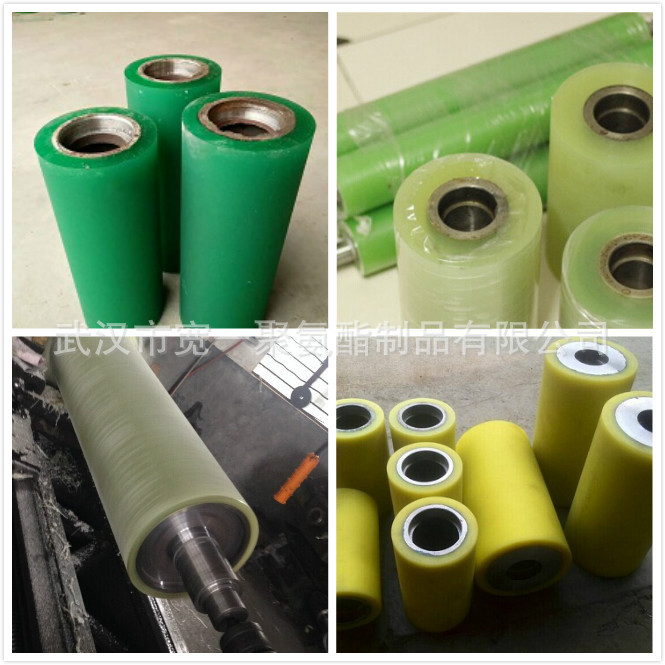 供应湖北黄石机械设备用橡胶辊筒包胶加工
