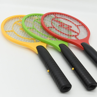 Large Net surface Mosquito household Mosquito Mosquito repellent message 5 Battery type Electric mosquito swatter 170g