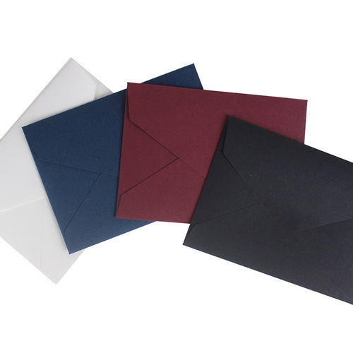 5 Color Blessings Simple Creative Greeting Card Matching Envelope Message Card Birthday Wishes Mother’s Day Matching Envelope