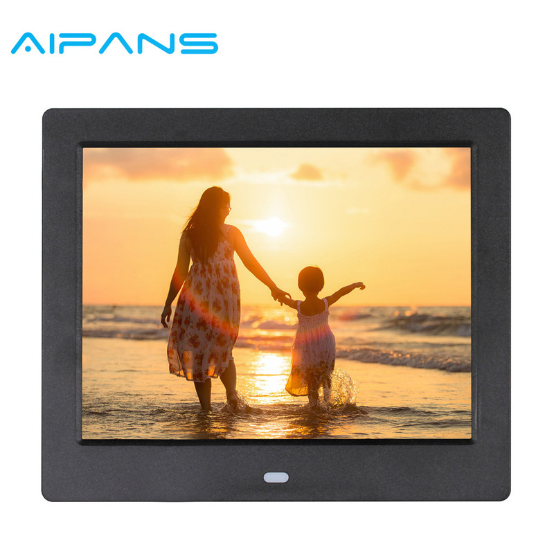 Cross-Border Hot Selling 8 Full Format Multi-Function Mobile Phone Clock with Calendar Hd Digital Photo Frame Digital Photo Album