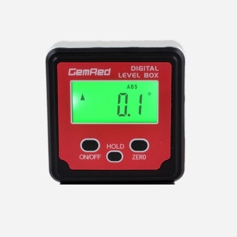 【厂家批发】桂林晶瑞三按键数显倾角盒 电子仪带背光4*90 带磁