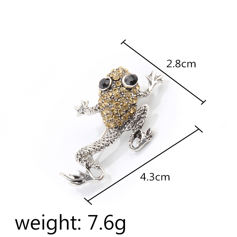 Fashion Animal Alloy Plating Artificial Gemstones Unisex Brooches display picture 1