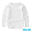 Children's cloth, T-shirt, long-sleeve girl's, 93% cotton