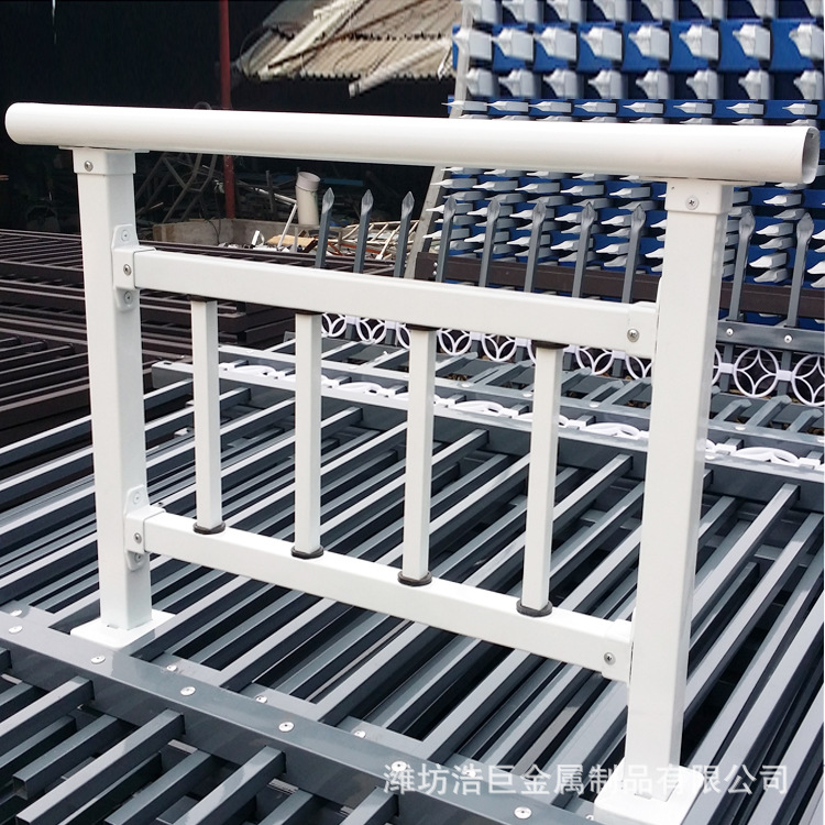 小区别墅安全防护锌钢阳台护栏 家庭学校锌钢阳台护栏 阳台护栏